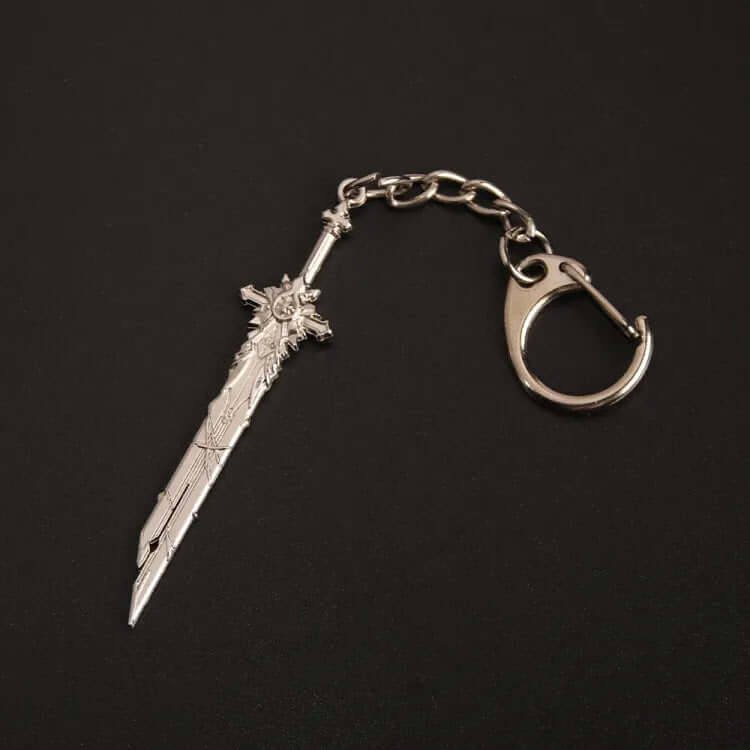 THE MEN THING KeyChains FINAL FANTASY WEAPON - Genshin Impact Anime Keychain | Game Xiao Cosplay Alloy Weapon Keychain for Men & Boy