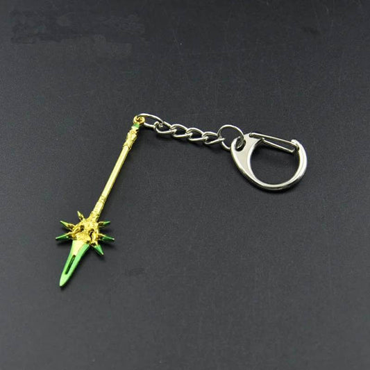 THE MEN THING KeyChains STARPOINT - Genshin Impact Anime Keychain | Game Xiao Cosplay Alloy Weapon Keychain for Men & Boy