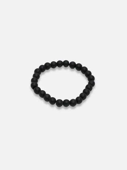 THE MEN THING Leather Bracelet FAITHAURA -  4 Pcs Genuine Braided Leather Bracelet Set for Men & Boys (8 inch)