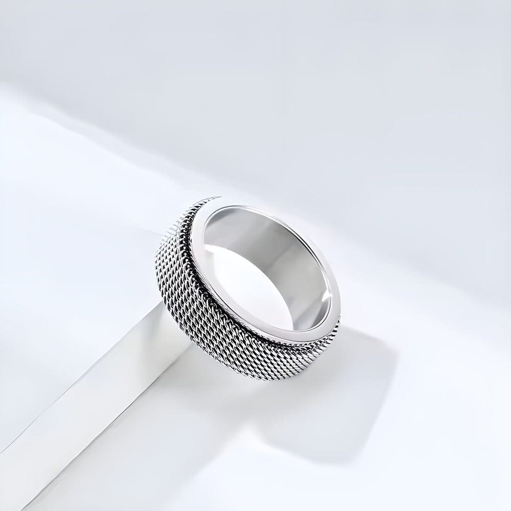 THE MEN THING Rings KRYOS - 10mm Pure Titanium Steel Ring for Men & Boys