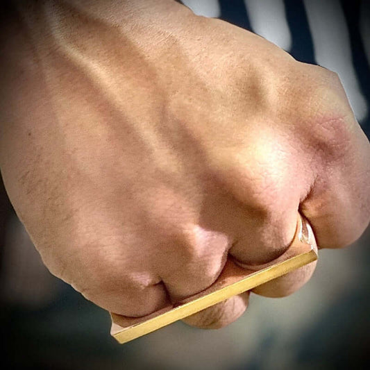 THE MEN THING Rings Rebellious Three Gold