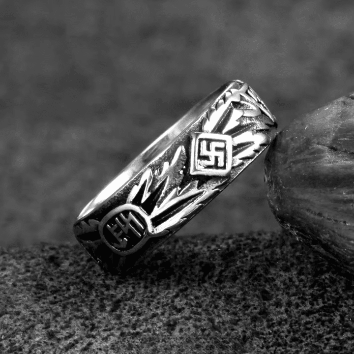 THE MEN THING Rings SKULL HEAD - Copper Ring for Men and Boys (Size-22)