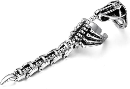 THE MEN THING Rings THE SCORPION STING | Innovative Knuckle Full Finger Adjustable Ring