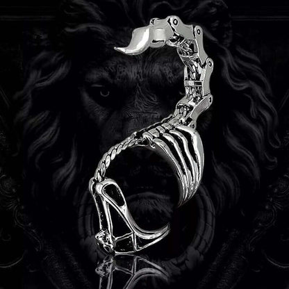 THE MEN THING Rings THE SCORPION STING | Innovative Knuckle Full Finger Adjustable Ring