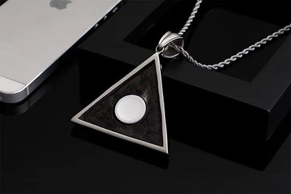 THE MEN THING SS Pendant/ Necklace MYSTIC VISION PENDANT -  Alloy The Mystic Vision Pendant with Stainless Steel 24inch Round Box Chain, European trending for Men & Boy