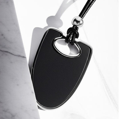 THE MEN THING SS Pendant/ Necklace NYXEN EDGE - Titanium Steel Pendant with Adjustable Rope Chain for Men & Boys