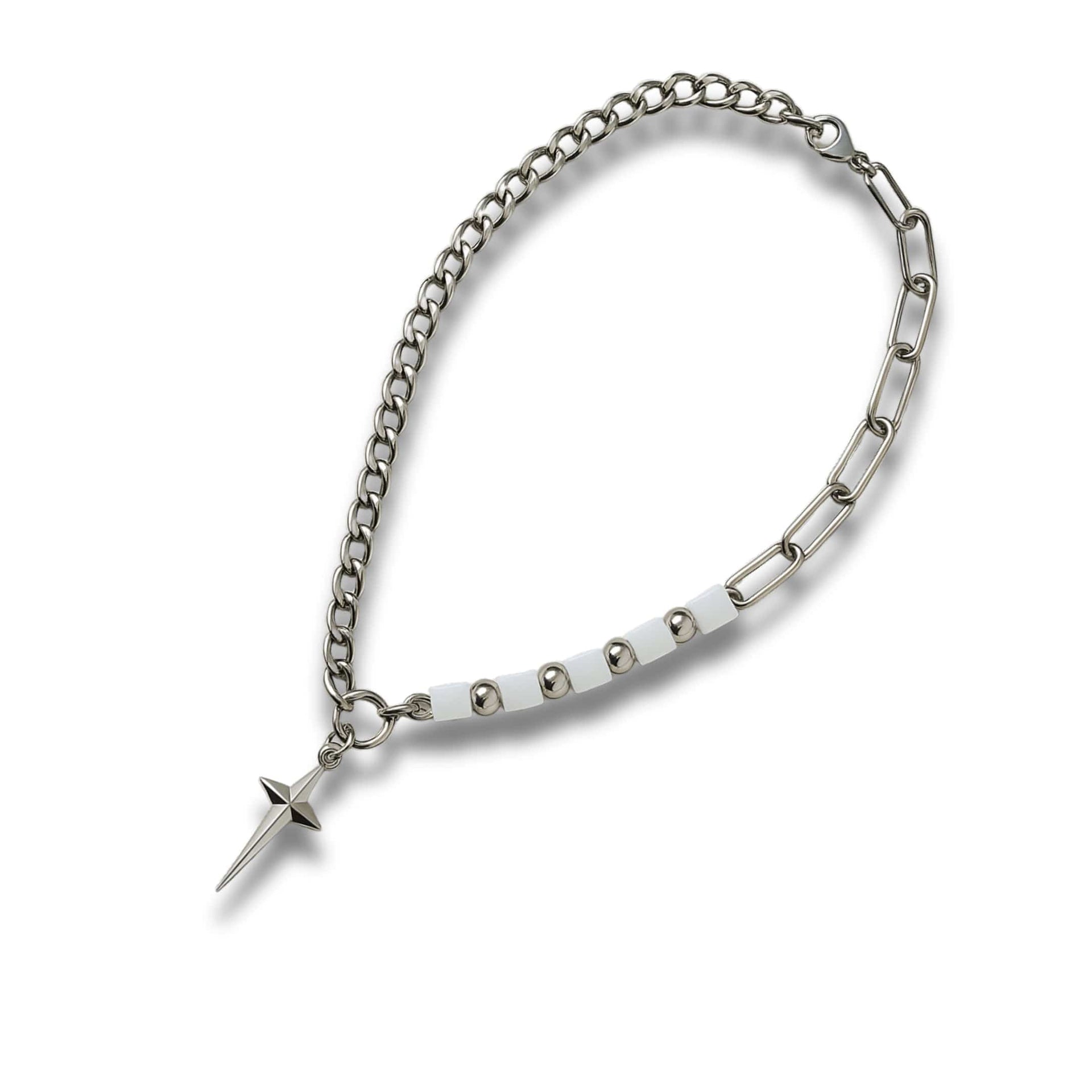 THE MEN THING SS Pendant/ Necklace STELLAR SPIRE - Pure Titanium Steel Pendant with Chain for Men & Boys "20 "inch