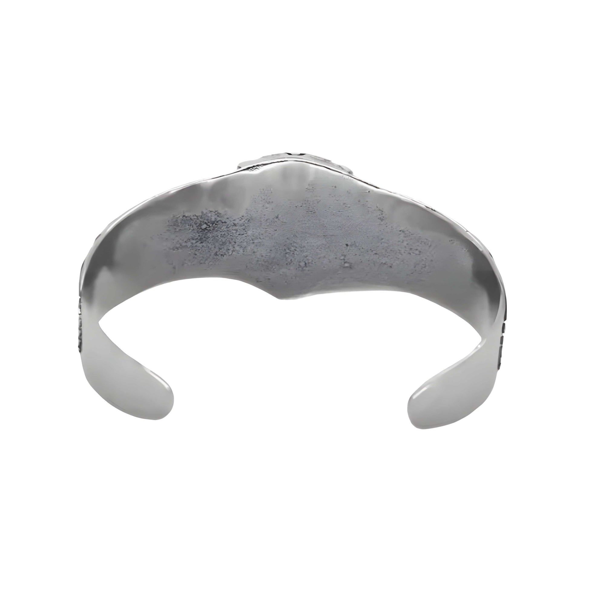 THE MEN THING Steel Bracelets AESIR BAND - Pure Stainless Steel Open Bangle Bracelet (Adjustable) for Men & Boys