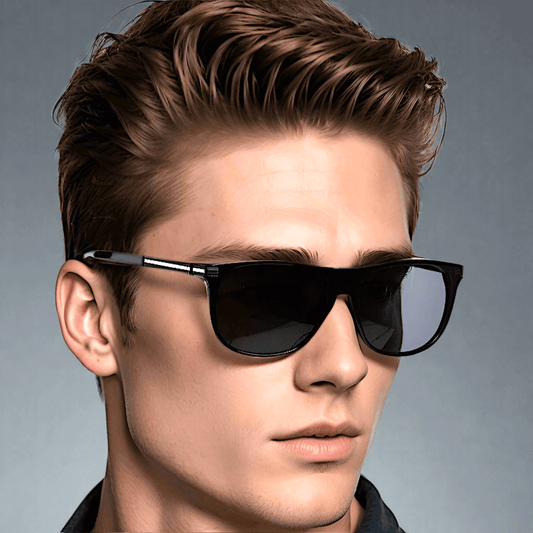 THE MEN THING Sunglasses 2161 METRO CLASSIC -  Wayfarer Style - HD Polarised Sunglasses for Men - UV400 Protection, Stainless Steel Frame