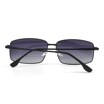 THE MEN THING Sunglasses 3295 - OBLIVION EDGE- HD Polarised Sunglasses for Men - UV400 Protection, Stainless Steel Frame - Gradient Grey