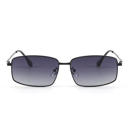 THE MEN THING Sunglasses 3295 - OBLIVION EDGE- HD Polarised Sunglasses for Men - UV400 Protection, Stainless Steel Frame - Gradient Grey