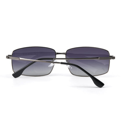 THE MEN THING Sunglasses 3295 - OBLIVION EDGE- HD Polarised Sunglasses for Men - UV400 Protection, Stainless Steel Frame - Gradient Smoke