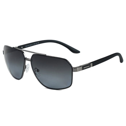 THE MEN THING Sunglasses Gradient Blue 2194 CINDER FROST HD Polarized Sunglasses for Men - UV400 Protection, Stainless Steel Frame