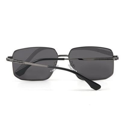 THE MEN THING Sunglasses J3292 - OBLIVION SHADE - HD Polarised Sunglasses for Men - UV400 Protection, Stainless Steel Frame - Black Tinted