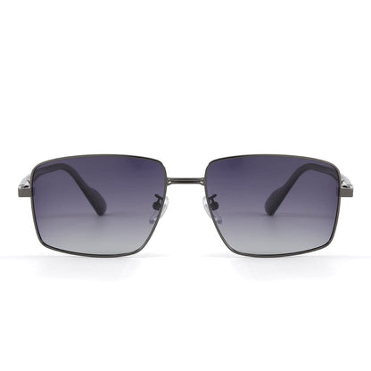 THE MEN THING Sunglasses J3305 - PHANTOM SHADE - HD Polarised Sunglasses for Men - UV400 Protection, Stainless Steel Frame - Gradient Grey Lenses